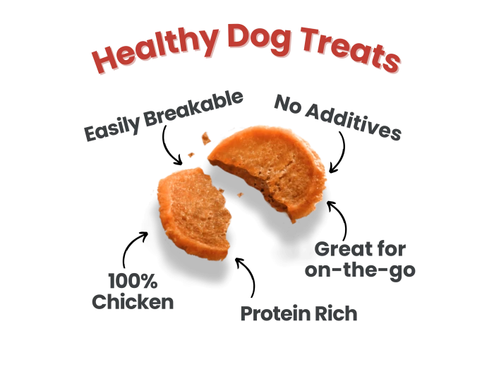 Chicken Chips Snack Packs for Dogs (24)