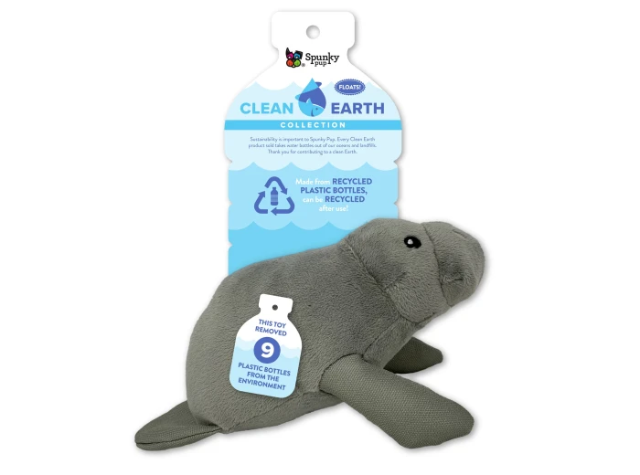 Clean Earth Recycled Plush Toys - 100% Sustainable Bear