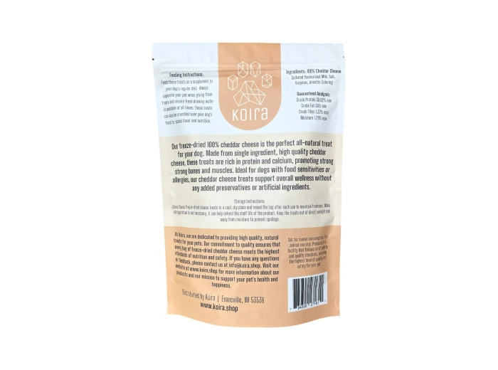 Freeze-Dried Cheese Dog Treats
