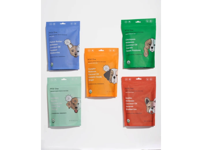 Organic PB&J Vegan Baked Dog Treats