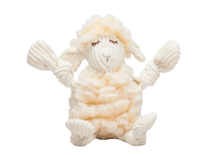 Louise Lamb HuggleFleece® FlufferKnottie™ Plush Dog Toy Small