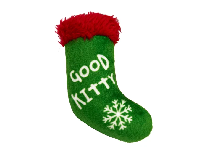Good/Bad Kitty Stocking For Cats