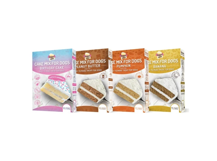 Puppy Cake - Dog Birthday Cake Mixes with Icing Peanut Butter (wheat-free)