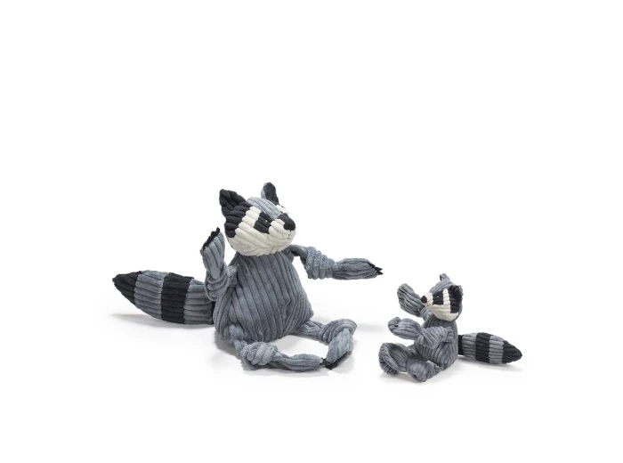 Reggie Raccoon Knottie® Plush Dog Toy Small