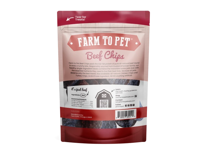 Beef Chips Dog Treats