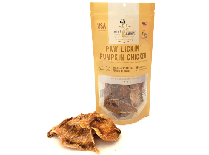 Paw Lickin' Pumpkin Chicken 5oz Bag