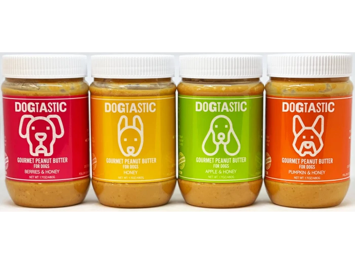 Dogtastic Gourmet Peanut Butter for Dogs - Honey Flavor