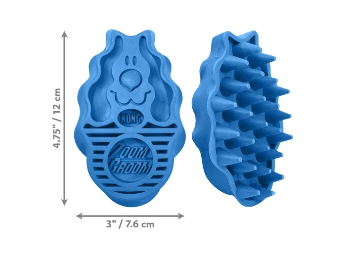 KONG® ZoomGroom® Boysenberry Brush Large