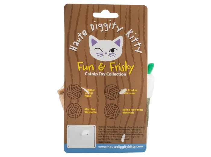 Meowbucks (2 coffee cups) Organic Catnip Toys