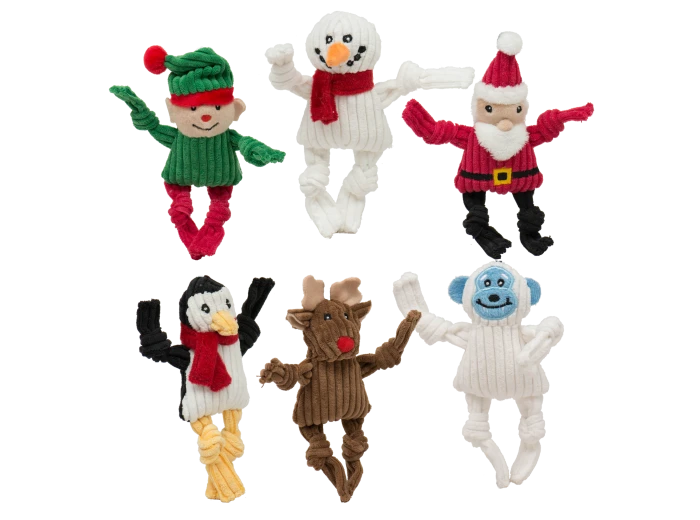 Santa's Workshop Wee Huggles® Dog Toys (6pk)