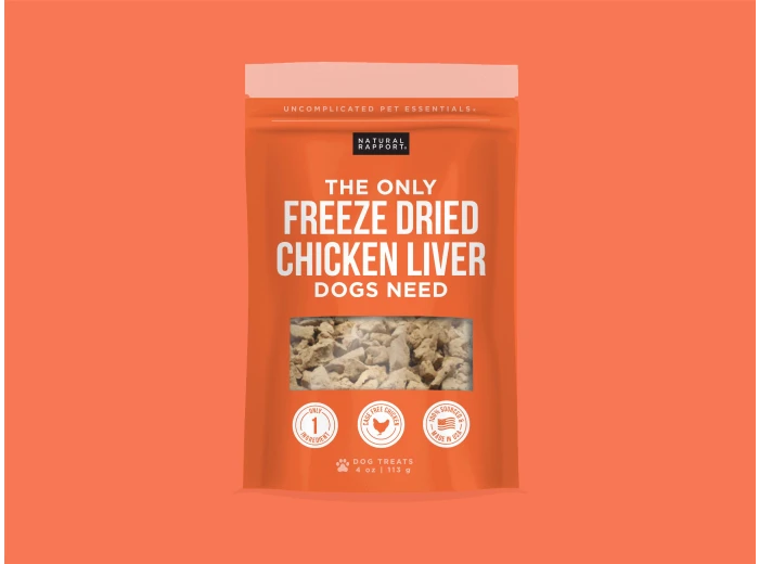 The Only Freeze Dried Chicken Liver Dogs Need Bulk - 5 pounds