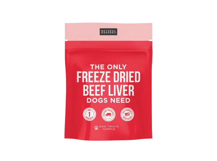 The Only Freeze Dried Beef Liver Dogs Need Bulk - 5 pounds