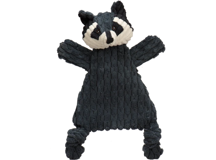 Reggie Raccoon HuggleFlatties™ Plush Dog Toy