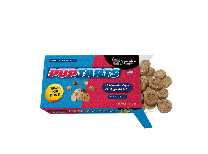 Boxed Candy DOG Treats - Pup Tarts, Dogstoppers Buddy Caps