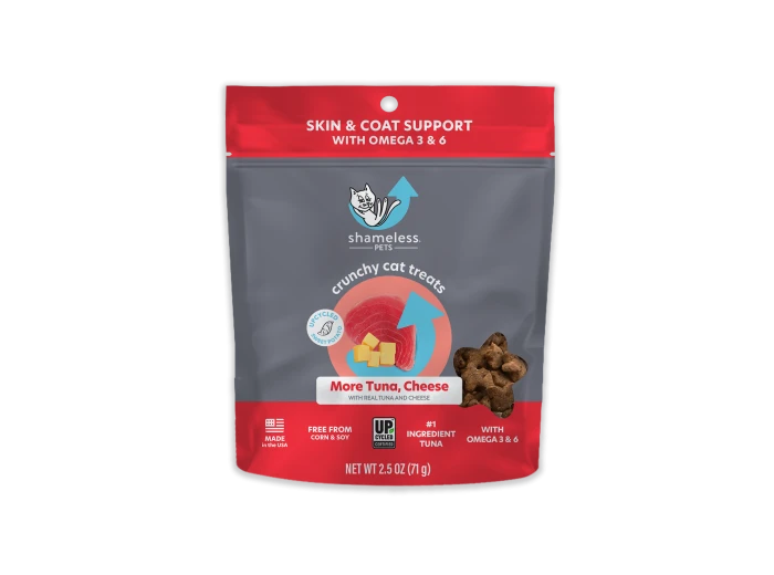 More Tuna, Cheese Crunchy Cat Treats