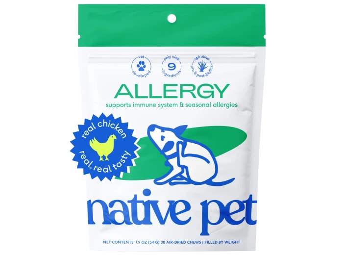 Allergy & Immune Chews, an Allergy & Itch Relief Supplement 30ct
