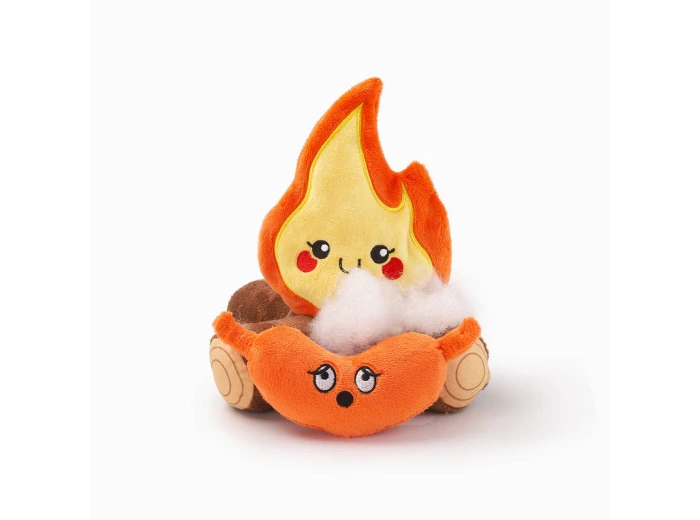 HugSmart Pet - Camping Pups | Campfire - Dog Plush Toy