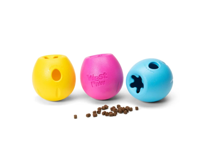 Rumbl® Puzzle Treat-Dispensing Enrichment Dog Toy Dandelion Yellow