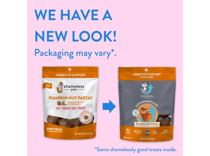 Pumpkin Nut Par-tay Soft Baked Dog Treats