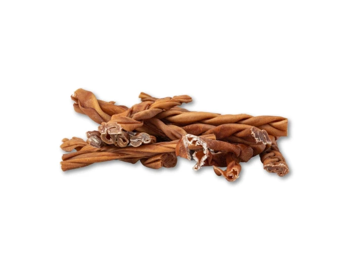 Braided Collagen Stick Dog Treats - 6" Standard (25/case)