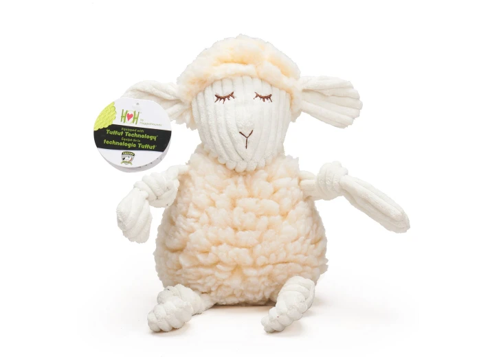 Louise Lamb HuggleFleece® FlufferKnottie™ Plush Dog Toy Small