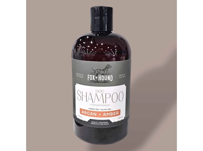 WHOLESALE DOG SHAMPOO + CONDITIONER FOX + HOUND ARGAN & AMBER