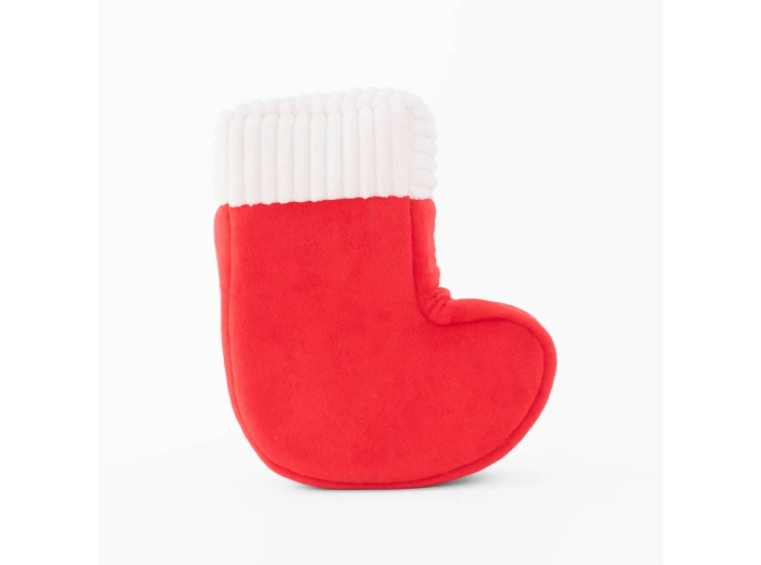 Holiday Zippy Burrow - Naughty or Nice Stocking - Christmas Dog Toy