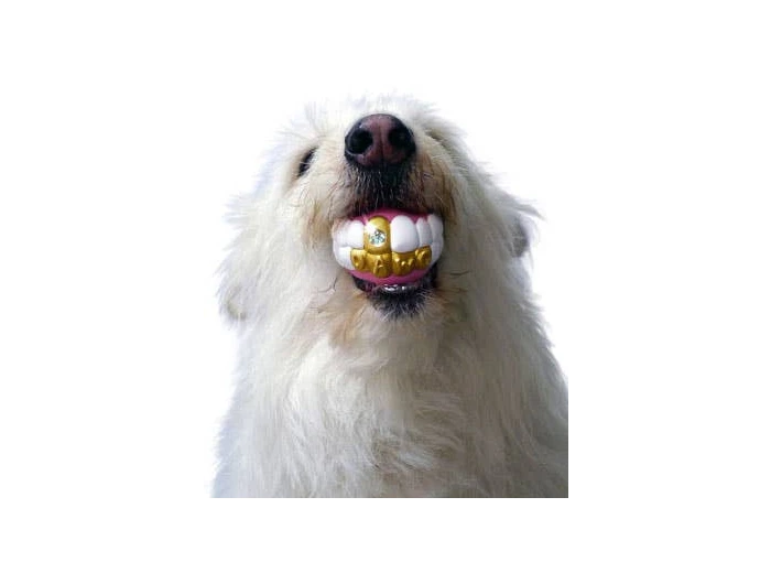 Humunga Bling - Durable Rubber Pet Chew Toy for Dogs Mini