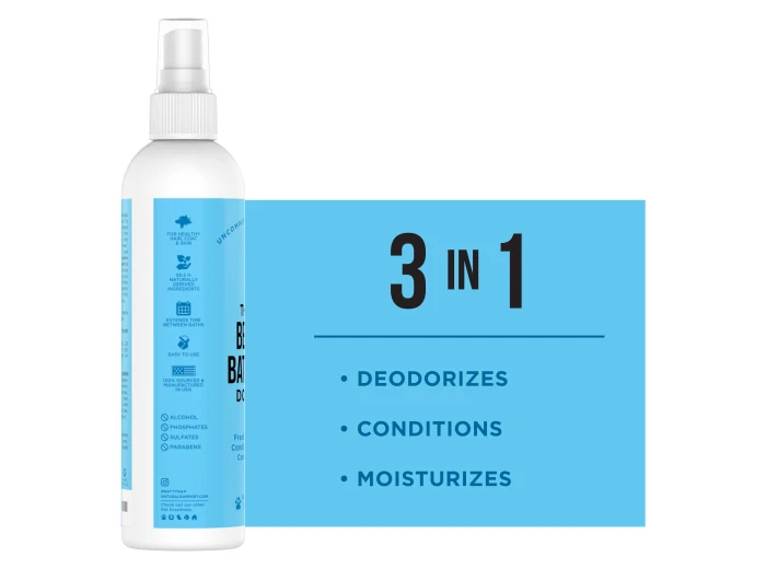 The Only Between Bath Spray Dogs Need - Amber & Sandalwood 3 ounce