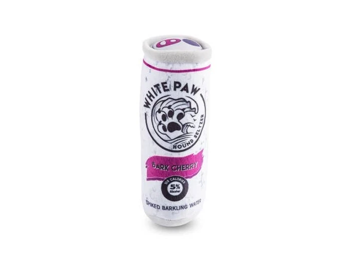 White Paw - Bark Cherry Squeaker Dog Toy