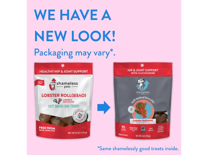 Lobster Rollover Soft Baked Dog Treats