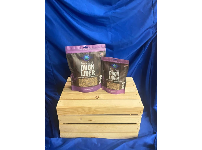 Freeze Dried Duck Liver 8oz