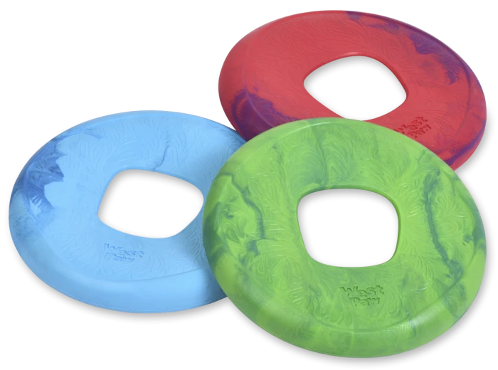 Sailz® Dog Flying Disc Fetch Toy Hibiscus